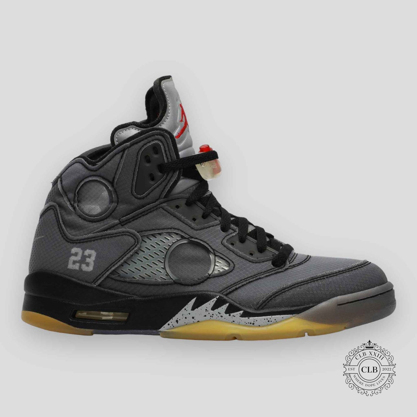 AIR JORDAN 5 RETRO X OFF WHITE "MUSLIN"