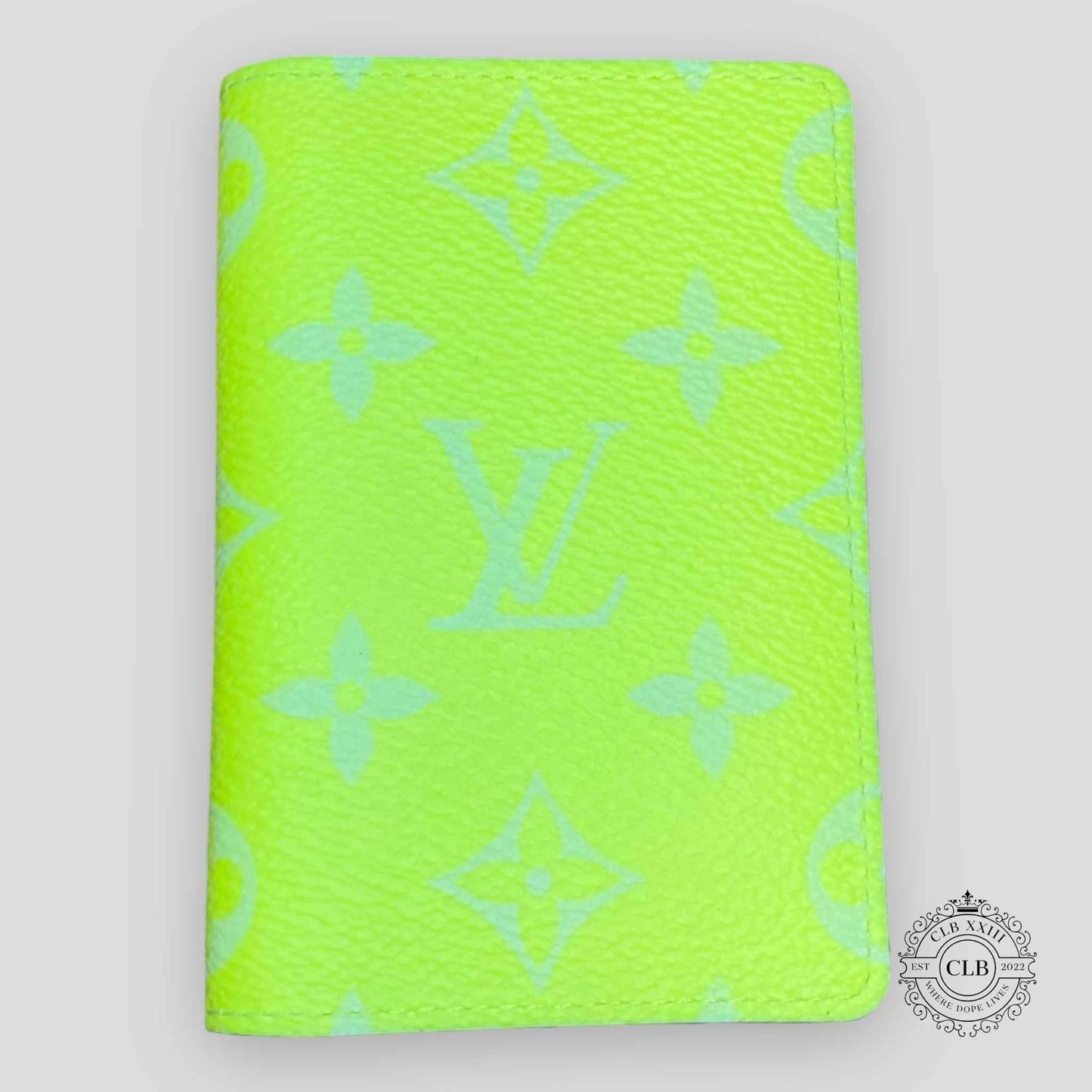 LOUIS VUITTON POCKET ORGANIZER - NEON YELLOW