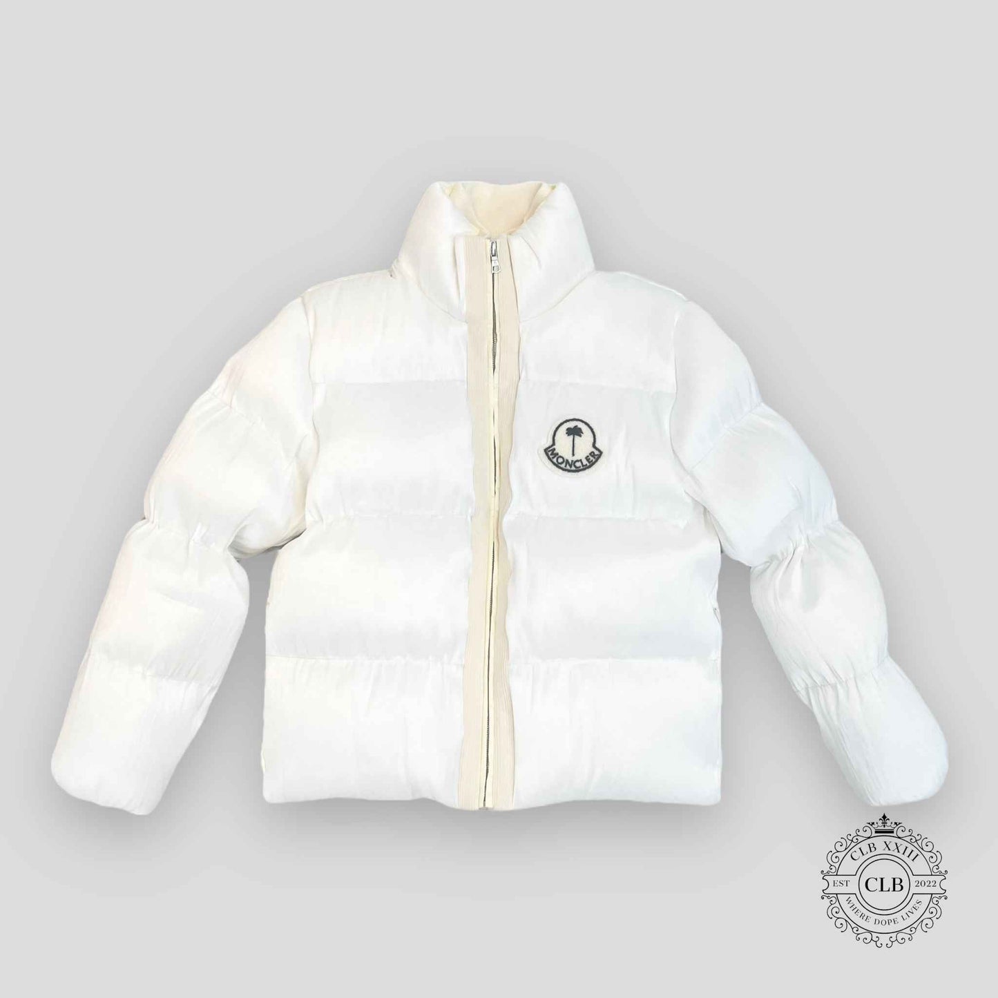 MONCLER PALM ANGELS MAYA 70 JACKET - WHITE