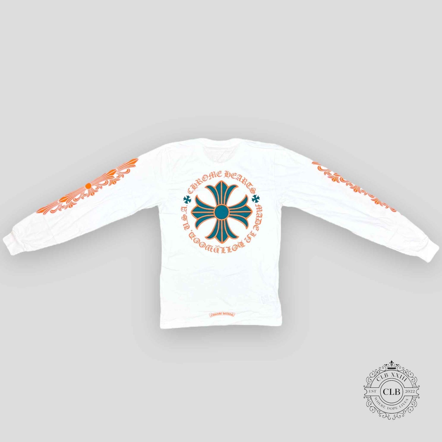 Chrome Hearts Art Basel Exclusive Long Sleeve T-Shirt in White