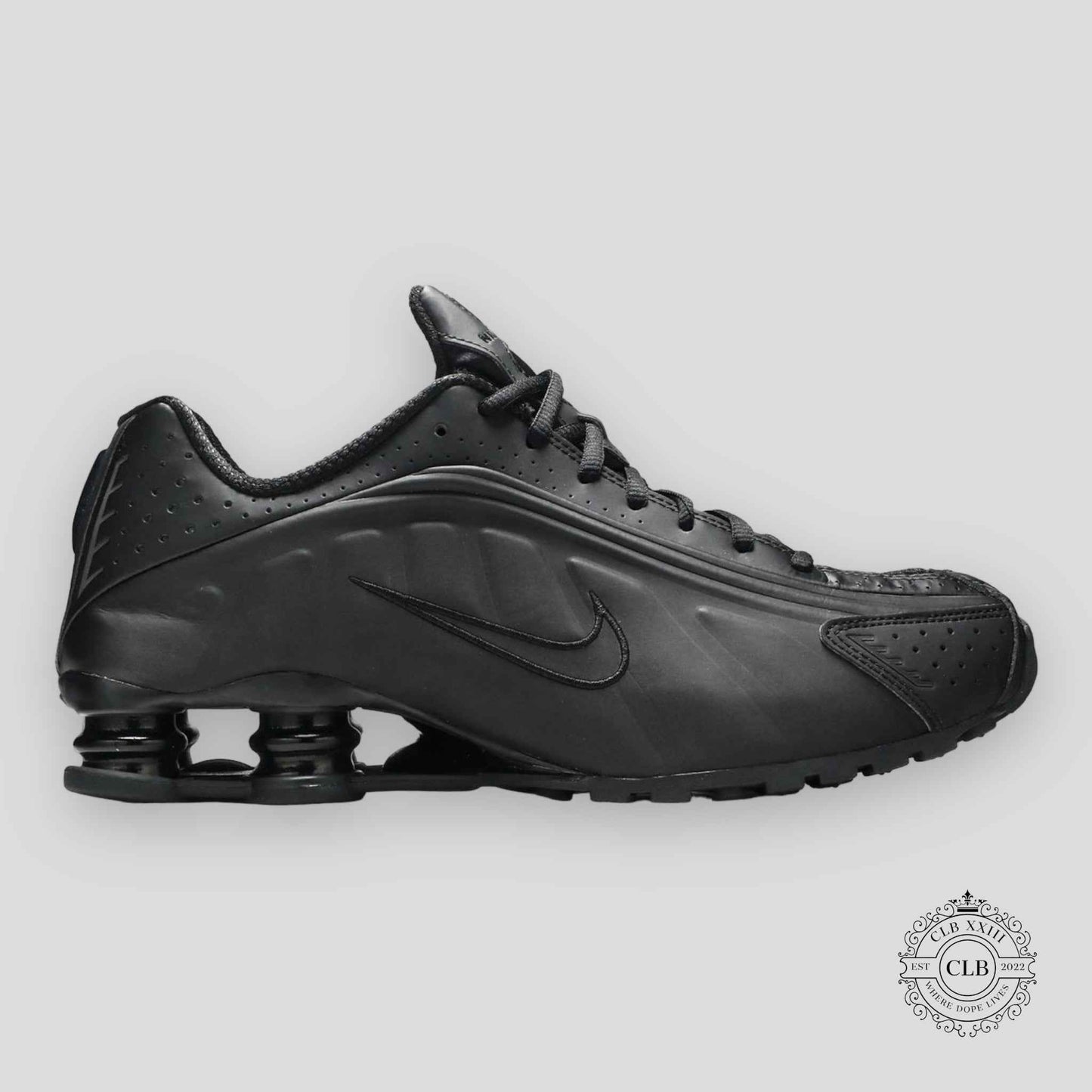 NIKE SHOX R4 "TRIPLE BLACK"