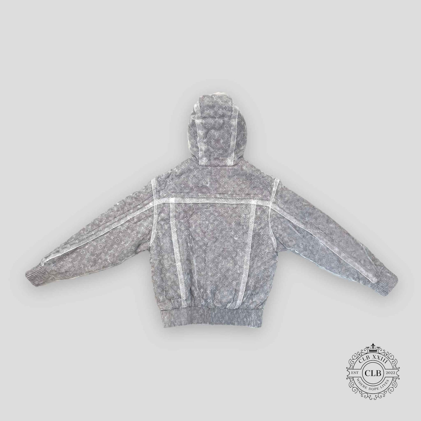 Louis Vuitton Monogram Organza Padded Blouson