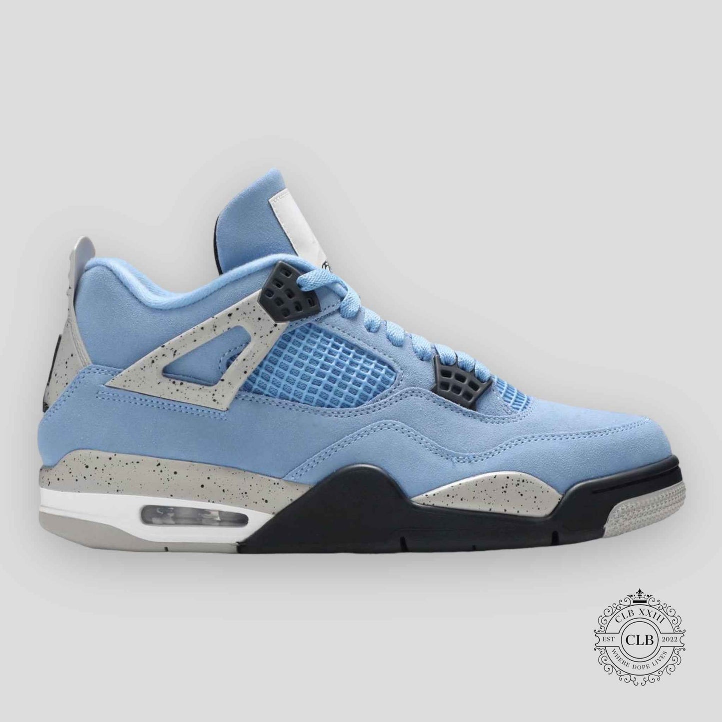 AIR JORDAN 4 RETRO "UNIVERSITY BLUE"
