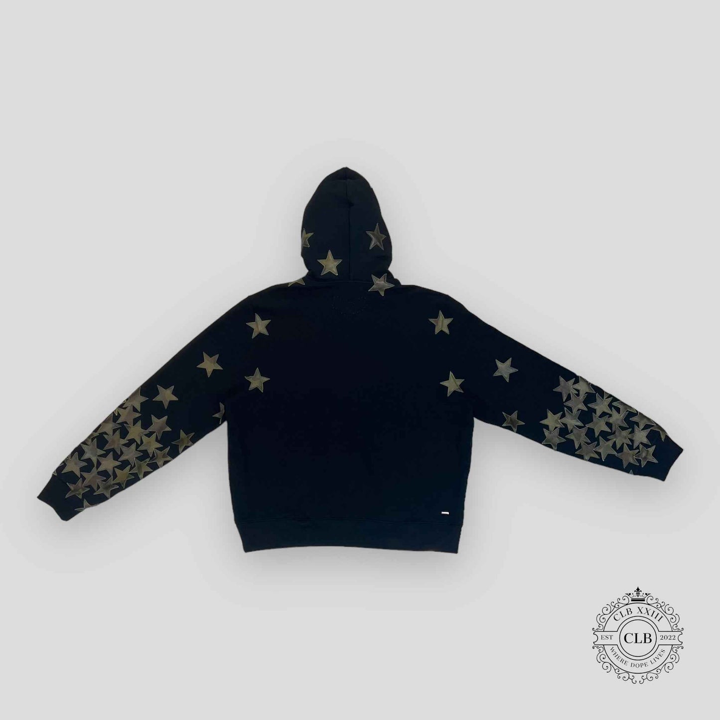 Amiri Chemist Hoodie in Black/Camo