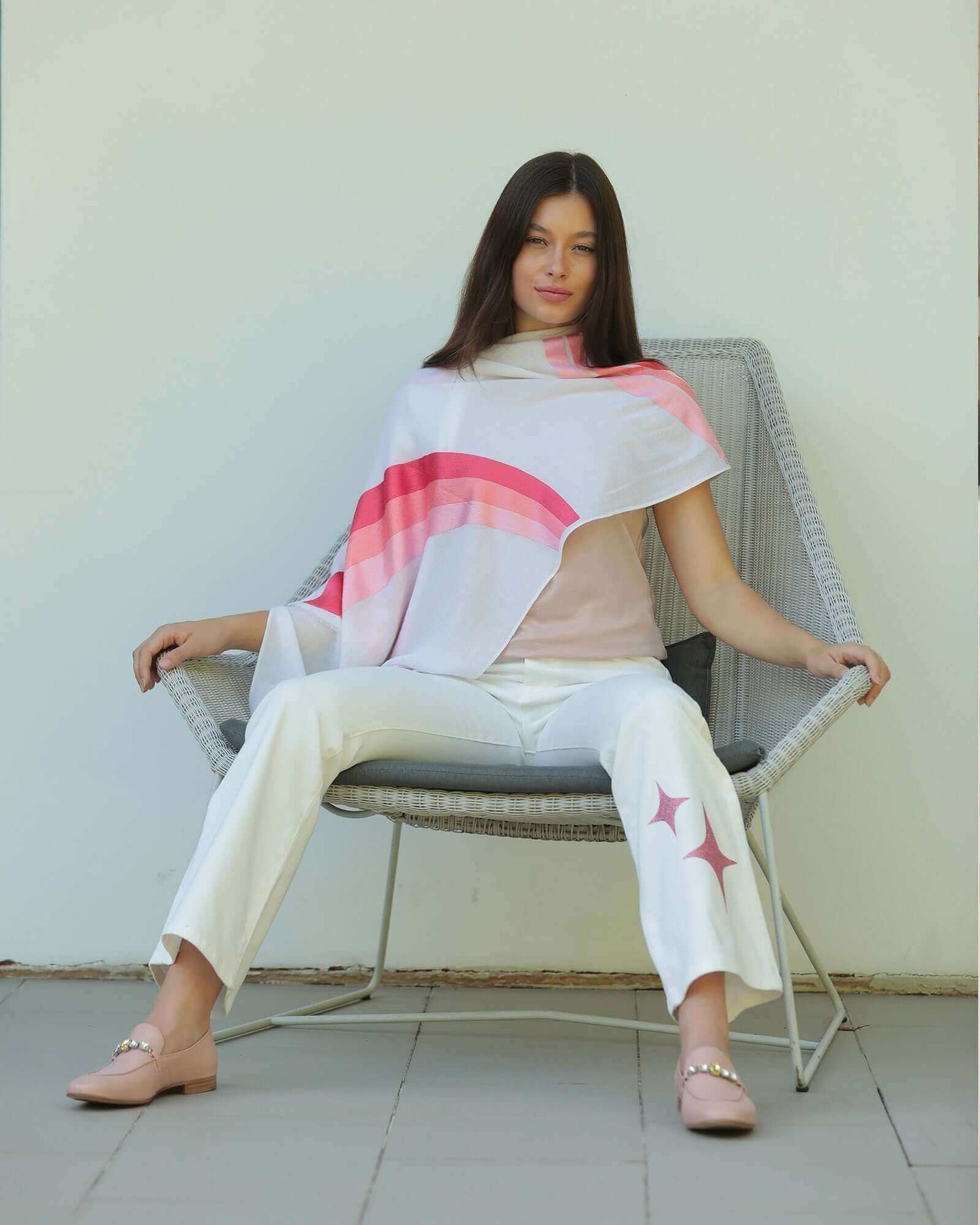 Designing Hollywood X Madison Maison™ Denim with Rose Gold Glitter Star