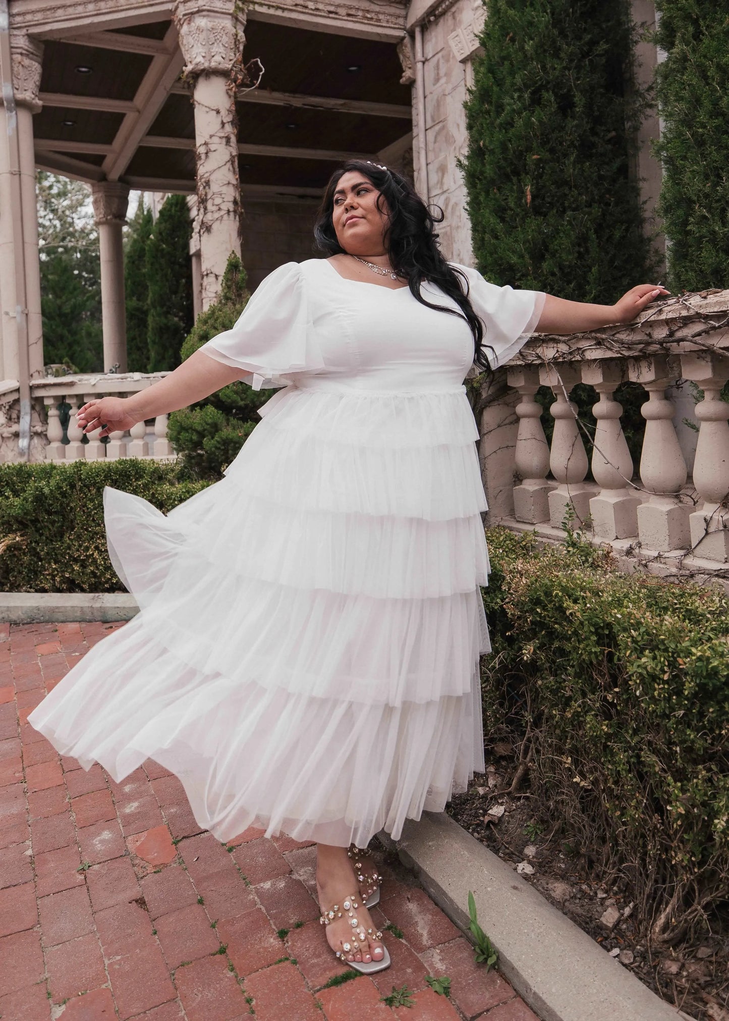 Allegro Dress White