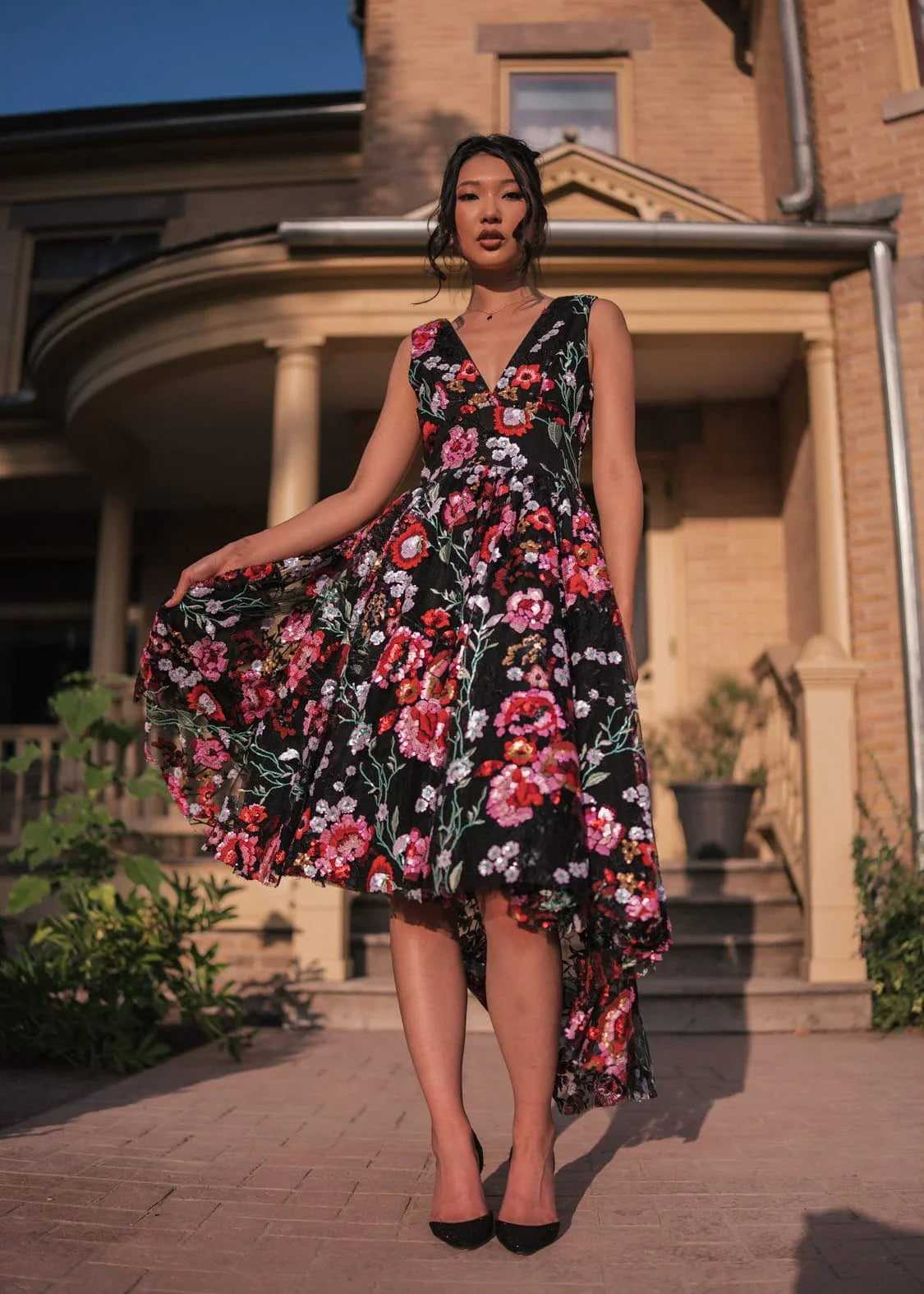 Ebony Rose Dress - JUSTLUXURY