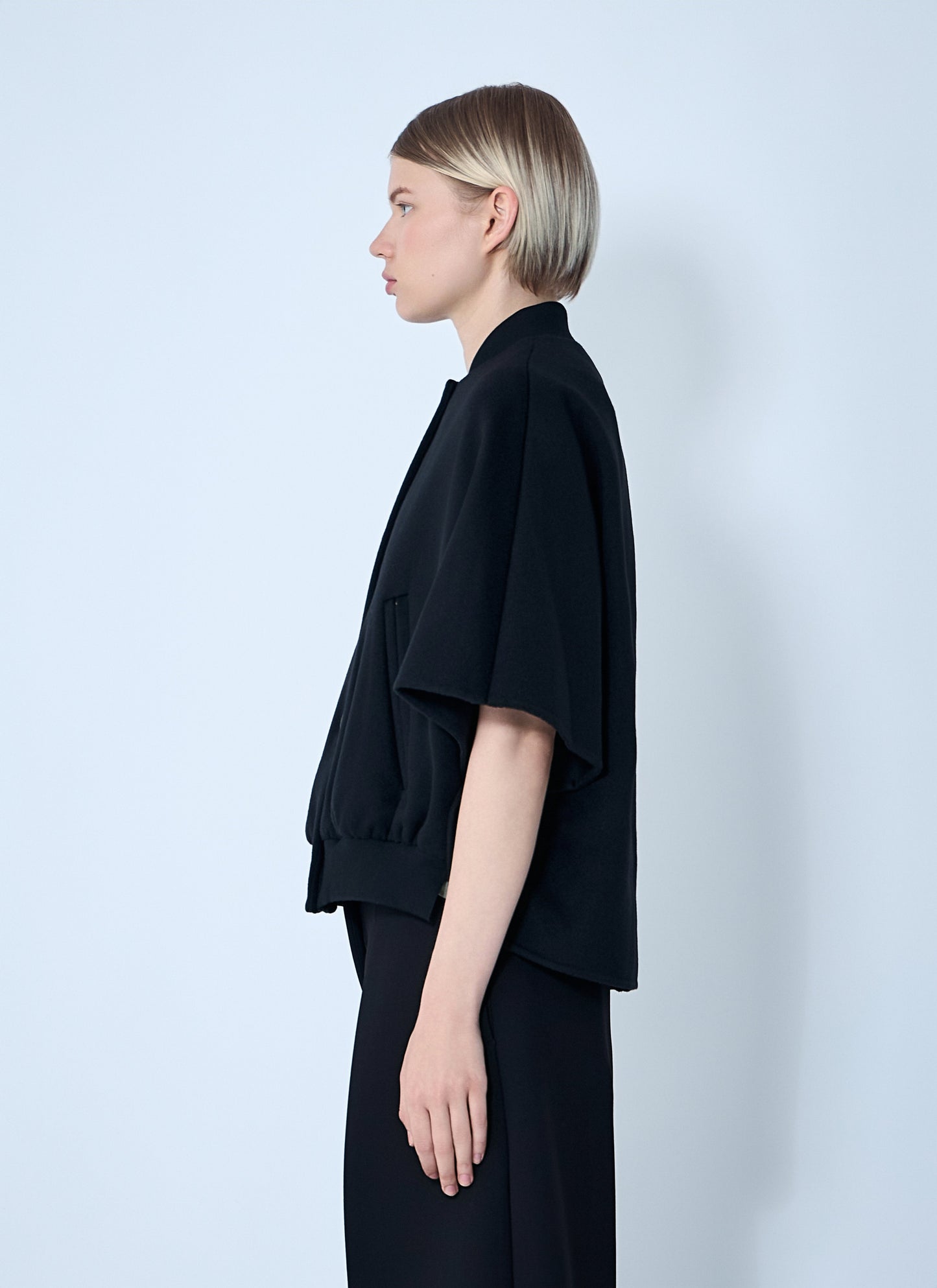 Max Mara Women Cashmere Cropped Sleeve Jacket
