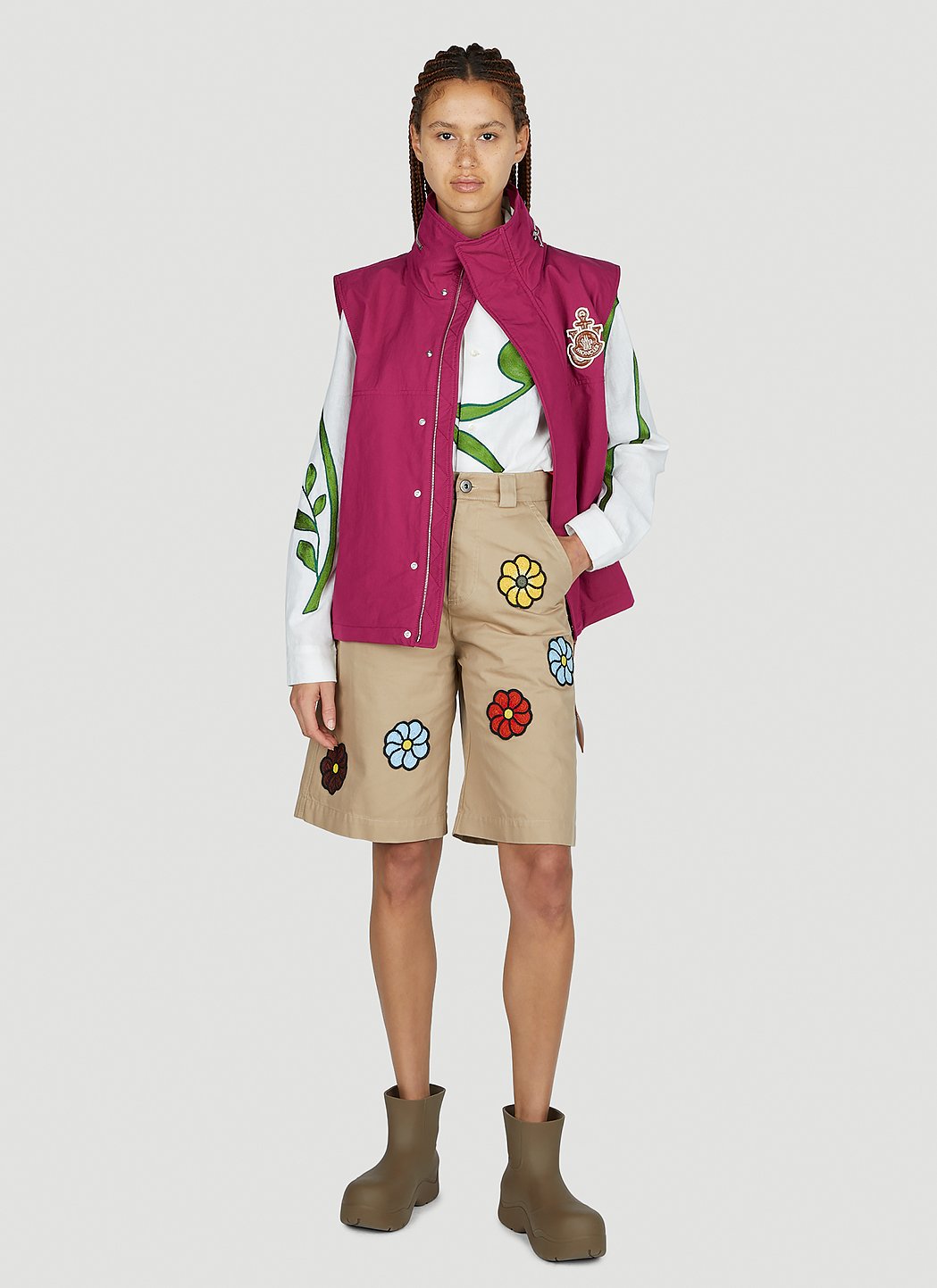 1 Moncler Jw Anderson Women Tryfan Gilet Jacket