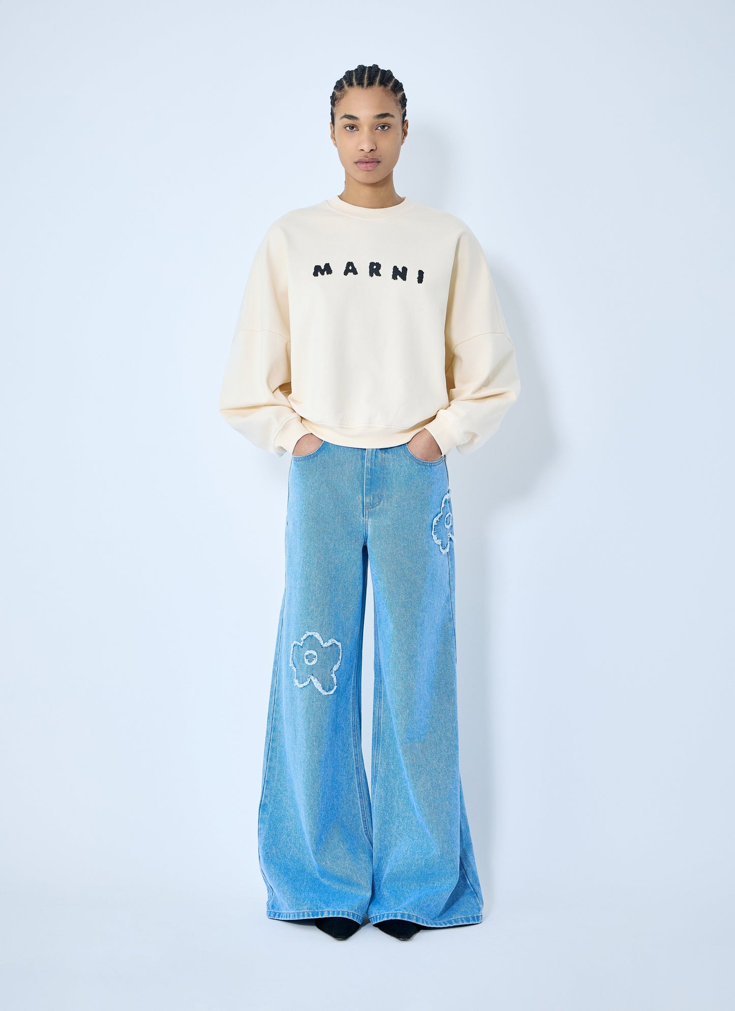 Marni Women Logo Print Sweatshirt