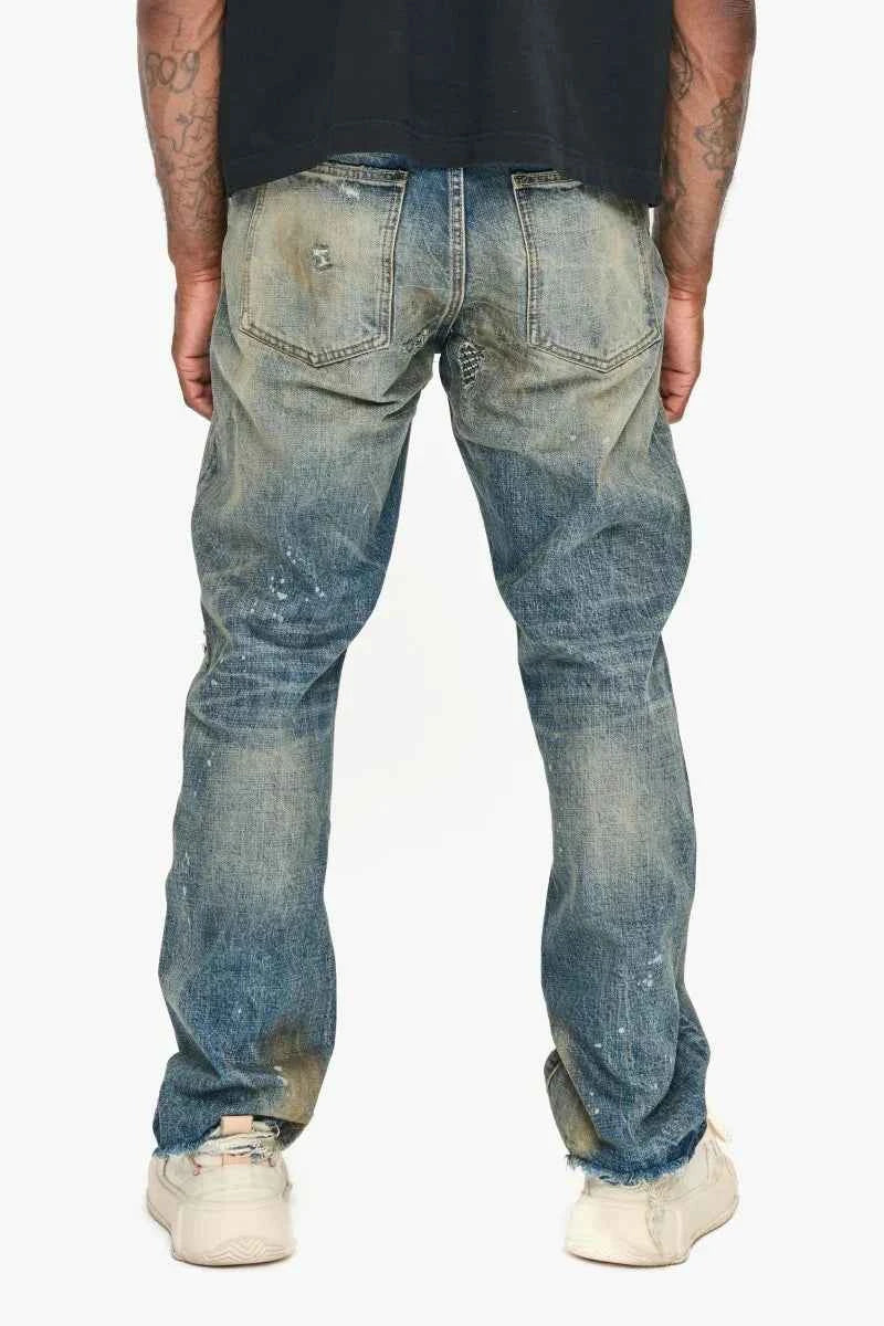 Valabasas Pox Straight Leg Jeans - Dirty Vintage Wash