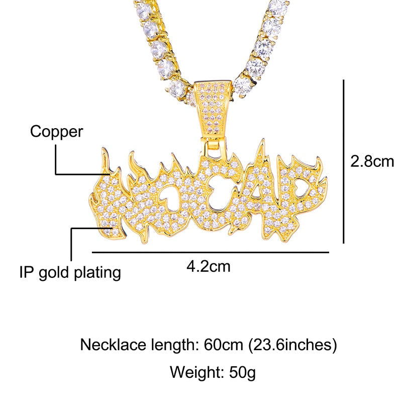 Ice Shark. NoCap Necklace