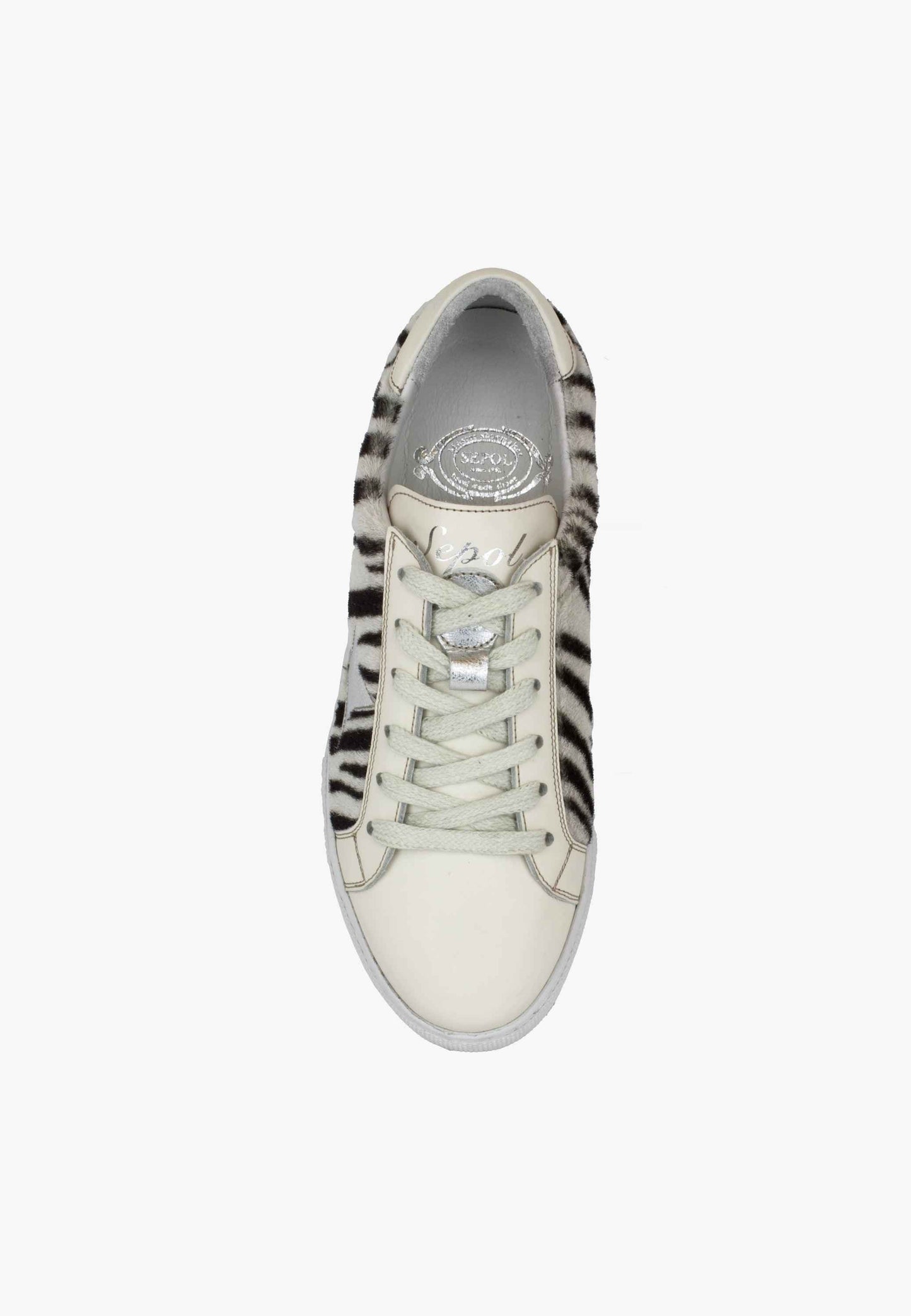 Sepol Women's Star Sneaker Zebra