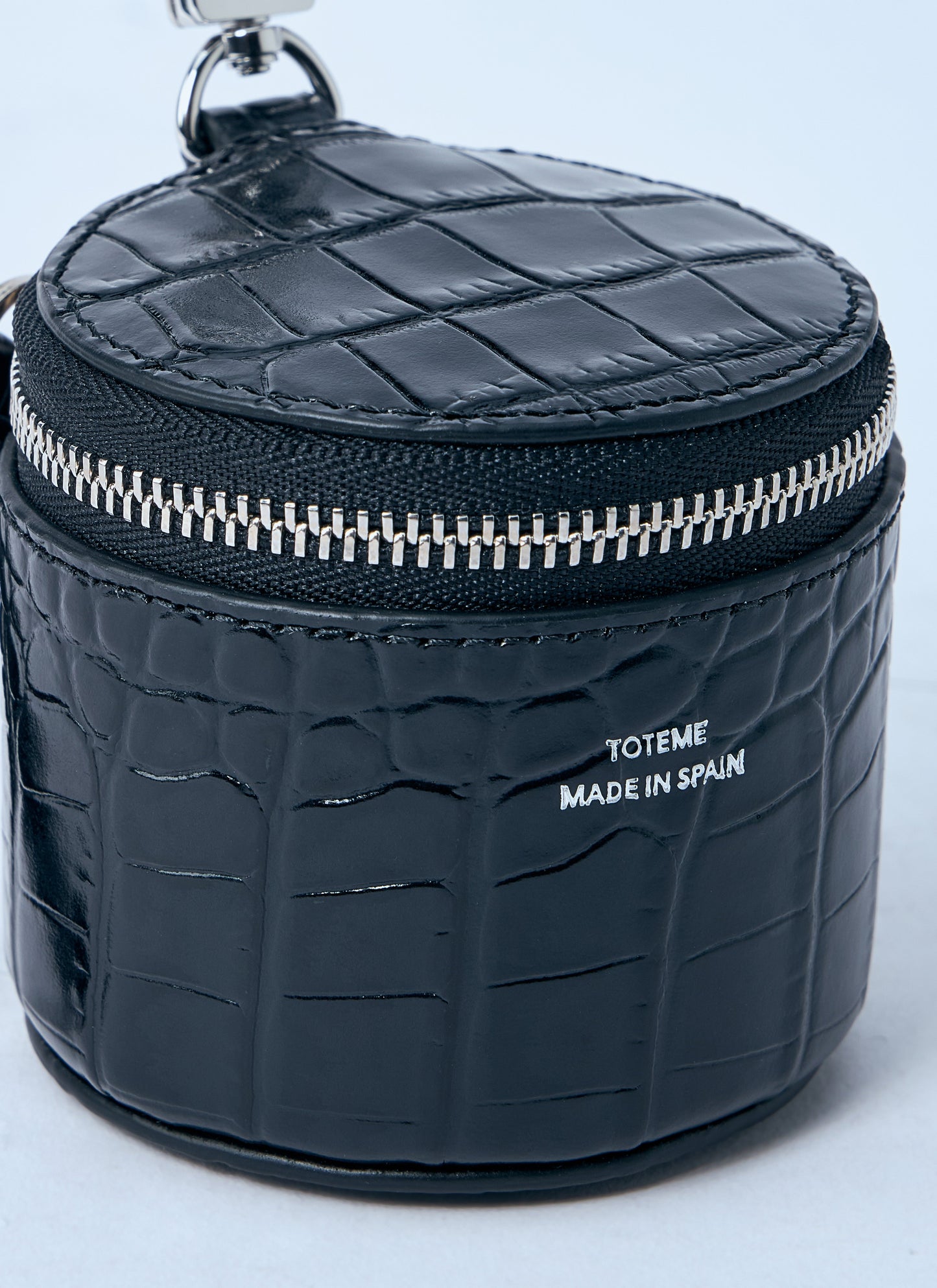 Toteme Women Croc-Embossed Jewelry Box
