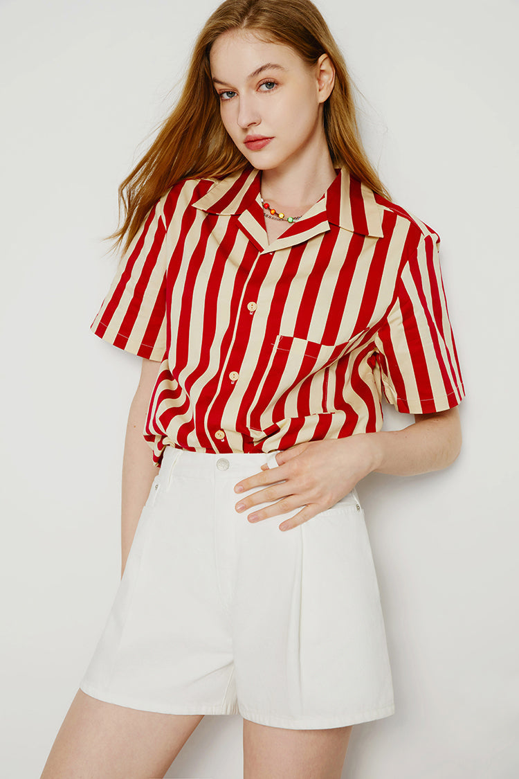 The Pleated Fun Short HJ117 - JUSTLUXURY