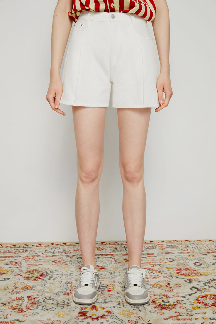 The Pleated Fun Short HJ117 - JUSTLUXURY