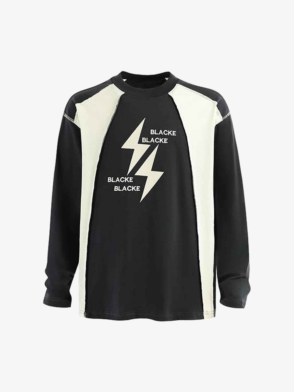 Long Sleeve Lightning Letters