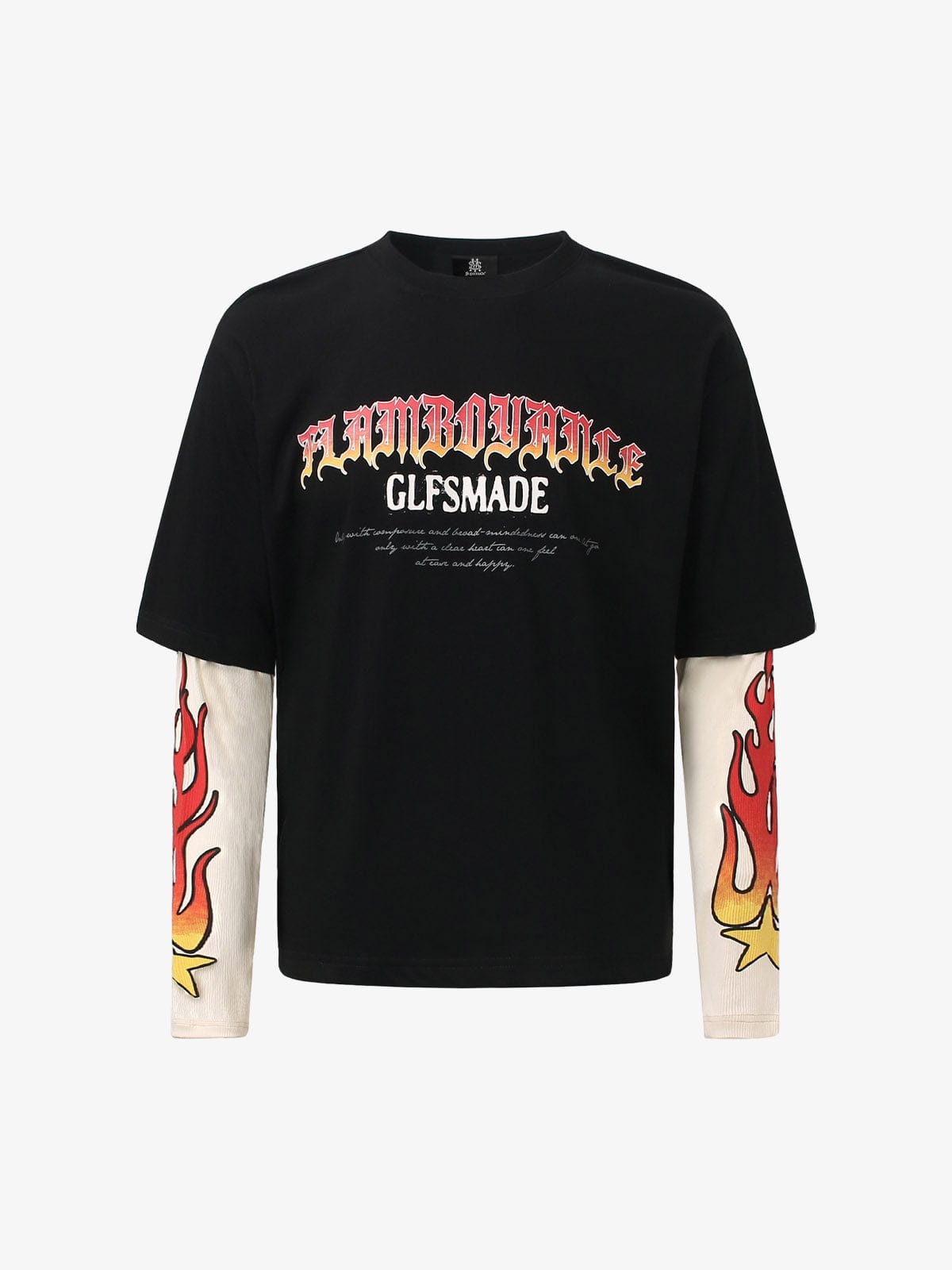 Long Sleeve Gradient Letters