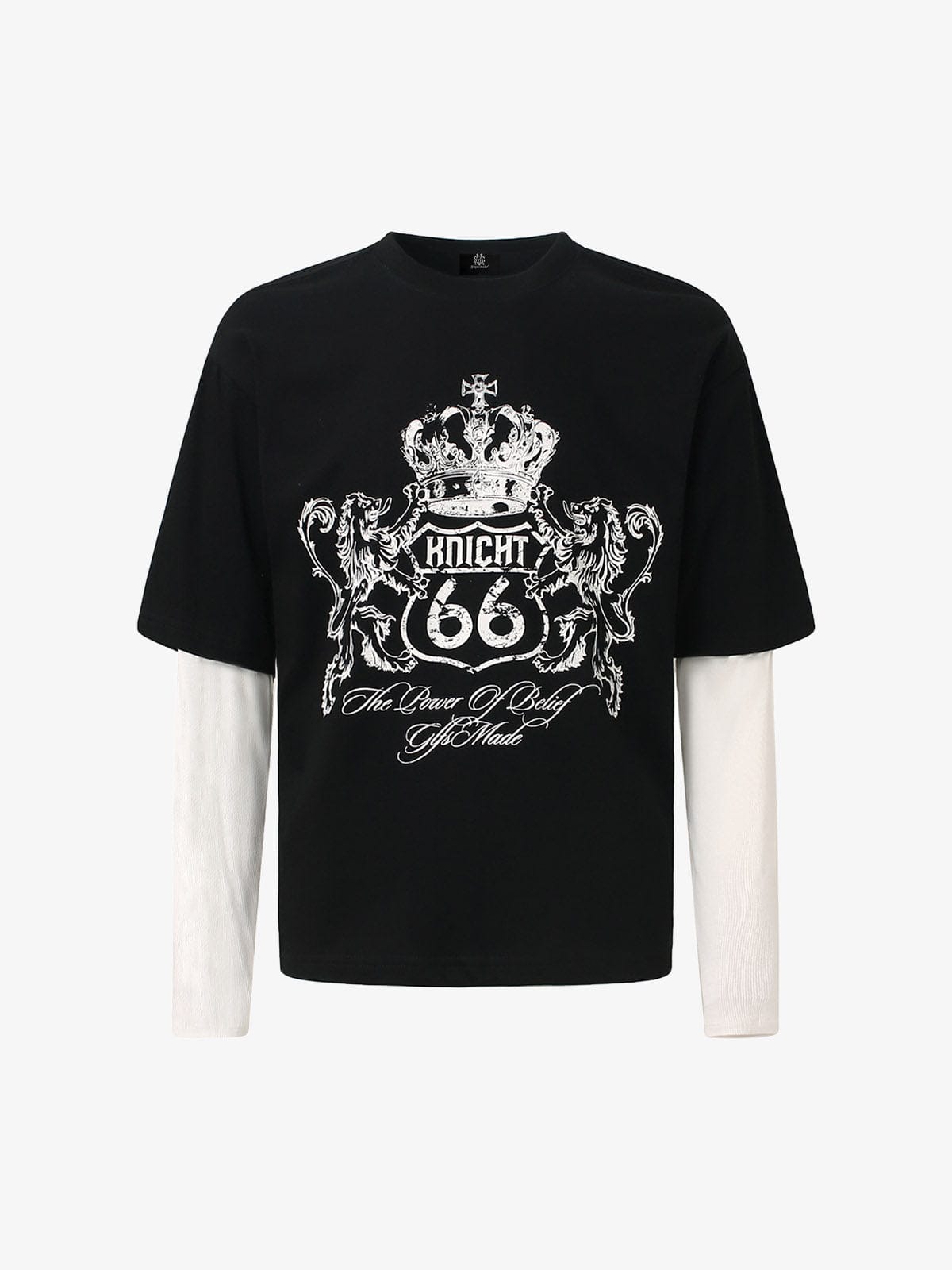Long Sleeve Colorblock Patch