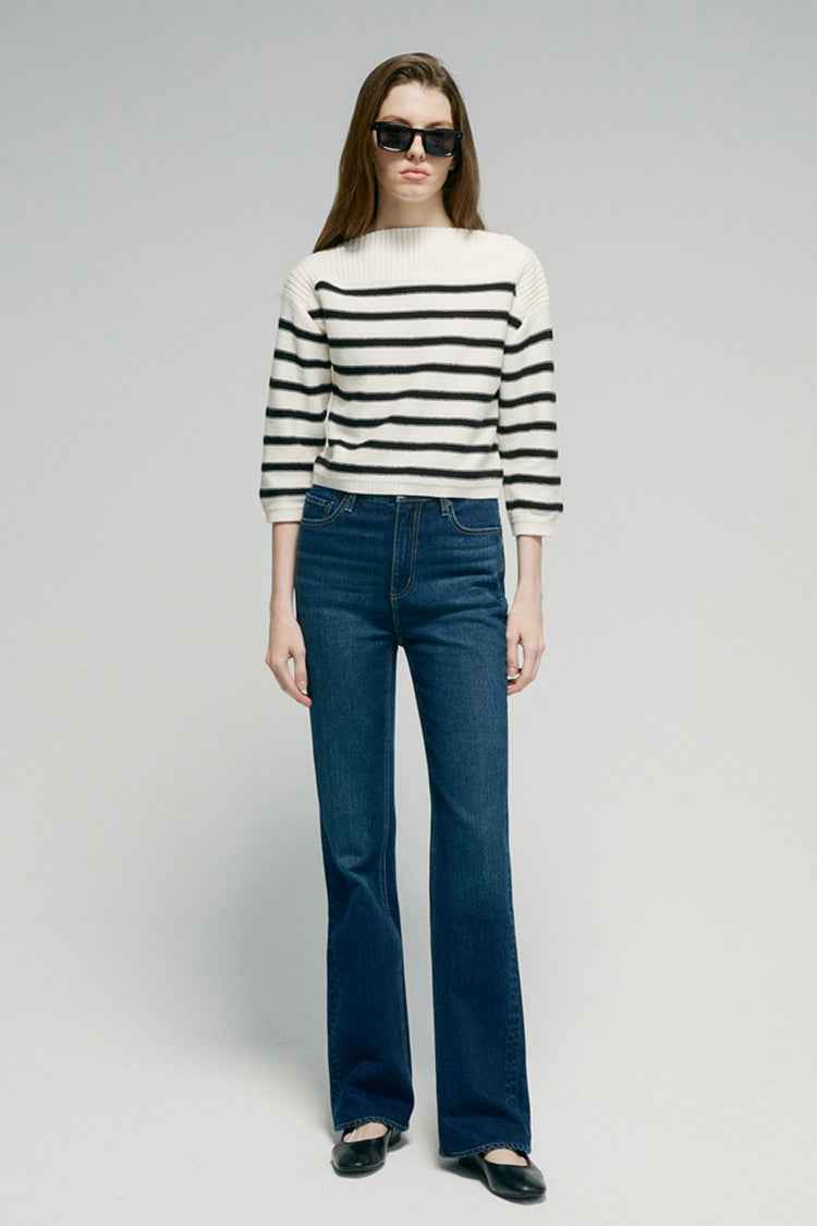 Barbara High Rise Bootcut Jeans HJ004