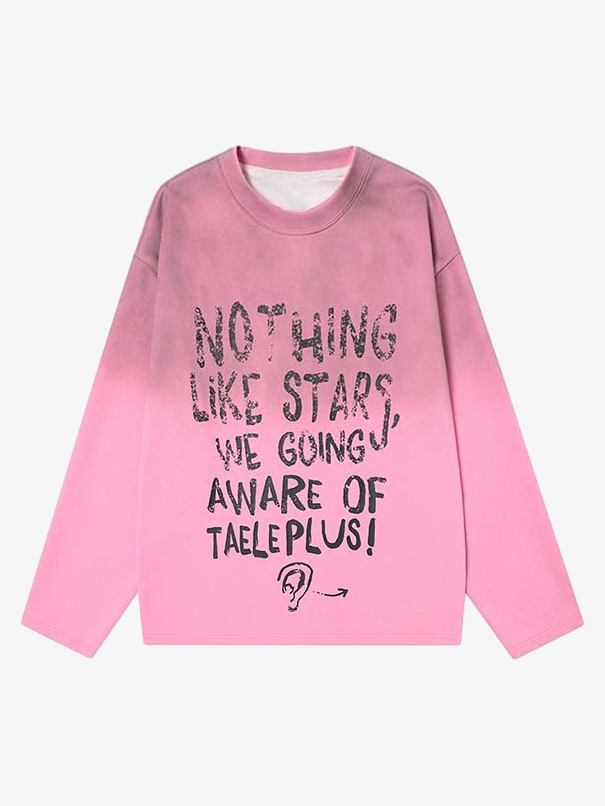 Long Sleeve Dirty Distressed