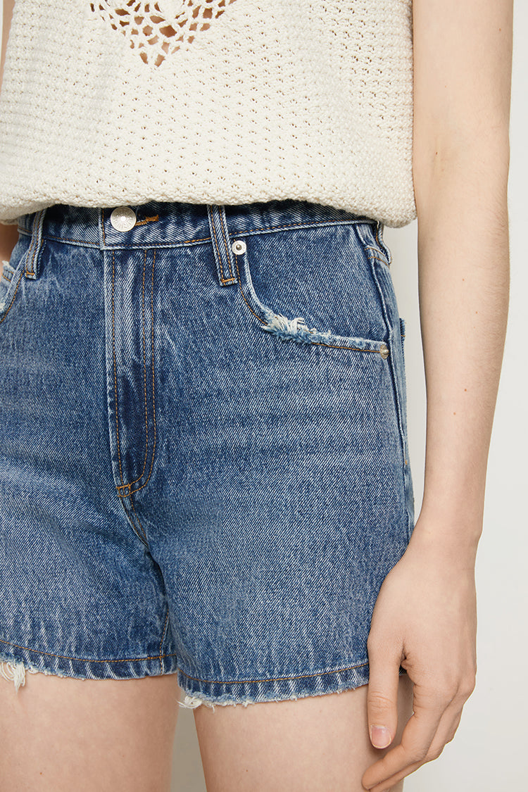 BOYISH Vintage High Rise Shorts HJ143 - JUSTLUXURY