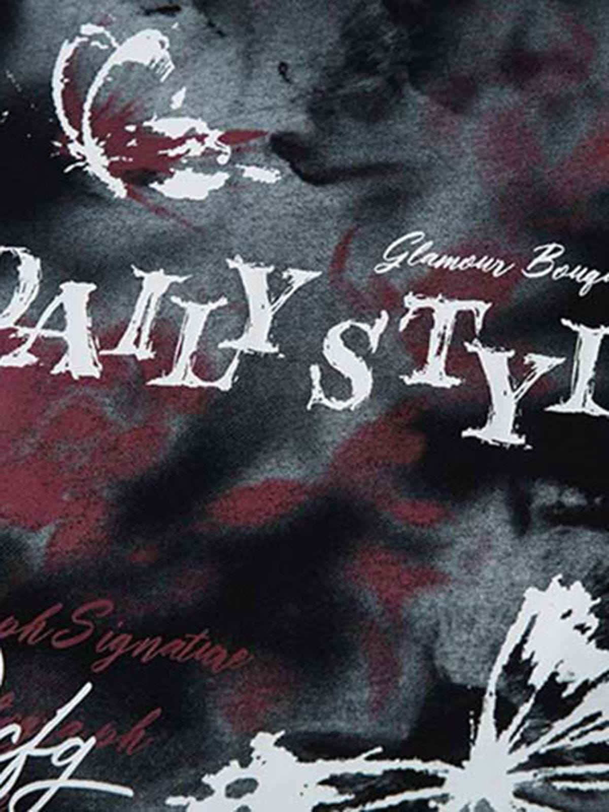 Long Sleeve Butterfly Script