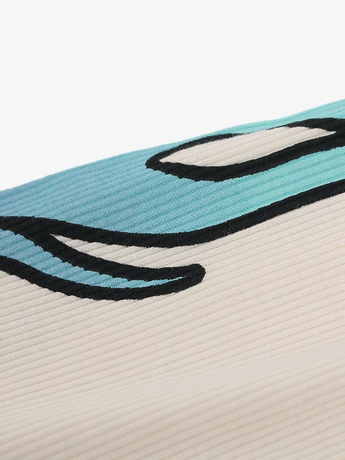 Long Sleeve Gradient Letters