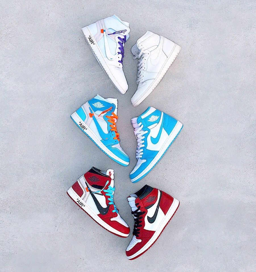Air Jordan 1 OFF-White Virgil Abloh Sneakers