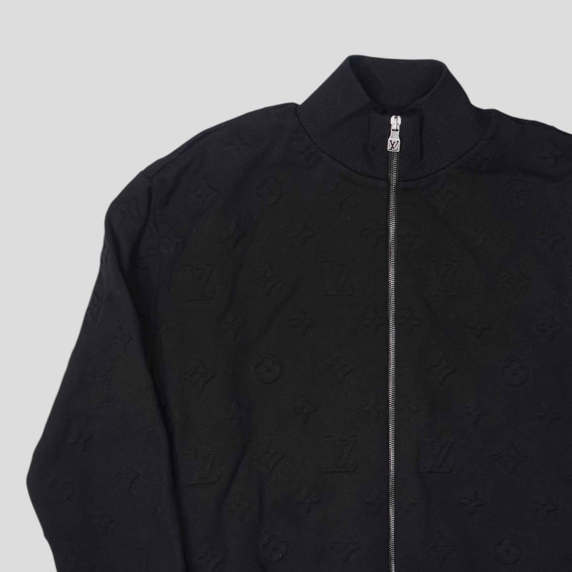 Louis Vuitton Embossed Monogram Tracktop in Black