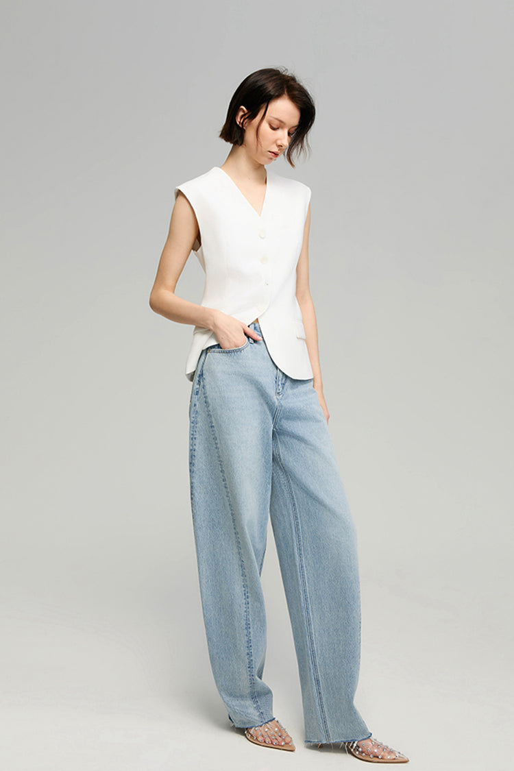 Luna Flow Jeans HJ033 - JUSTLUXURY