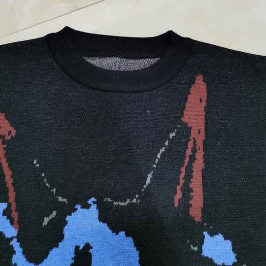 Doberman Graphic | Knit Sweater