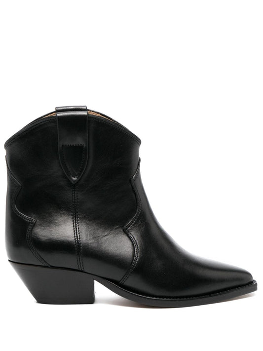 Isabel Marant Women Dewina Leather Cowboy Boots