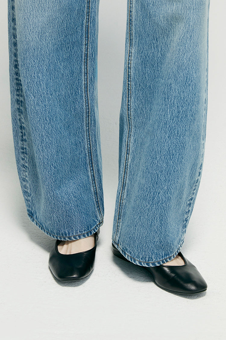 Slope Curve Jeans HJ039 - JUSTLUXURY