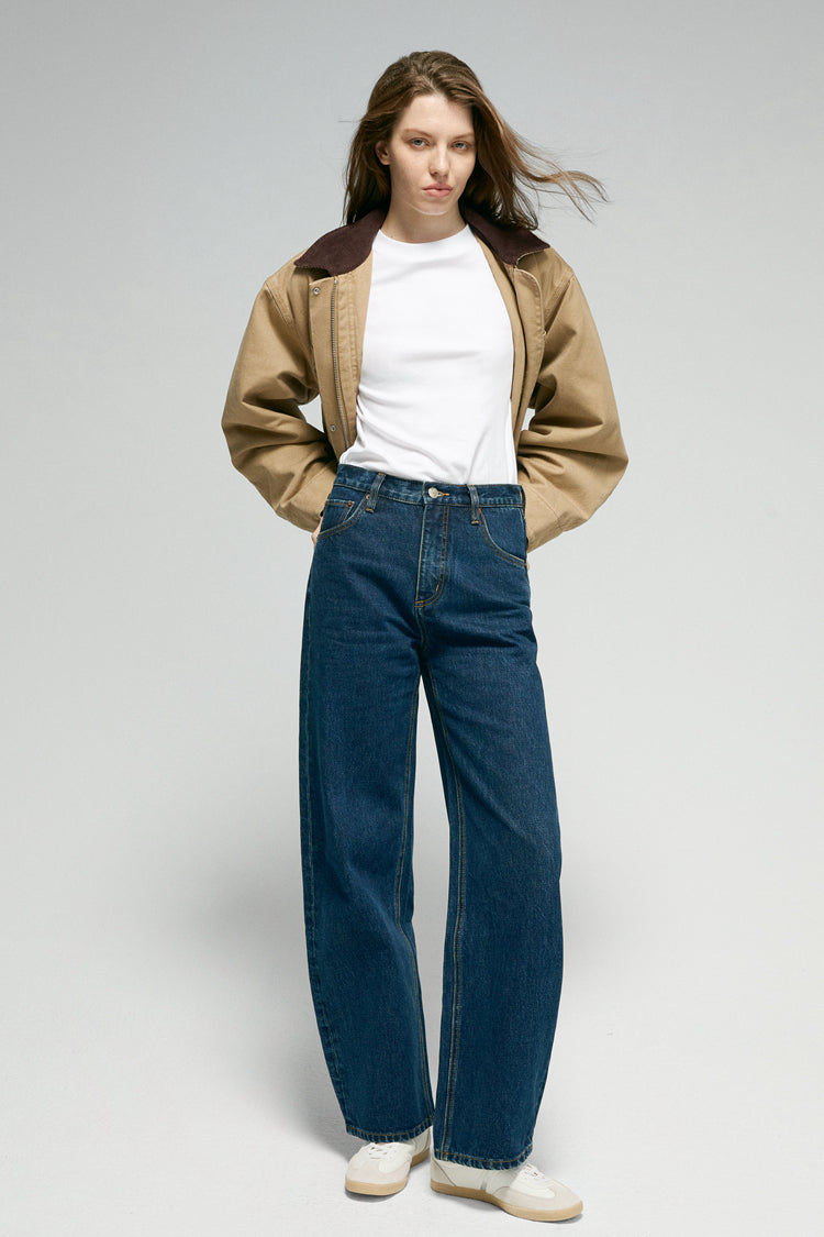 Slope Curve Jeans HJ039 - JUSTLUXURY