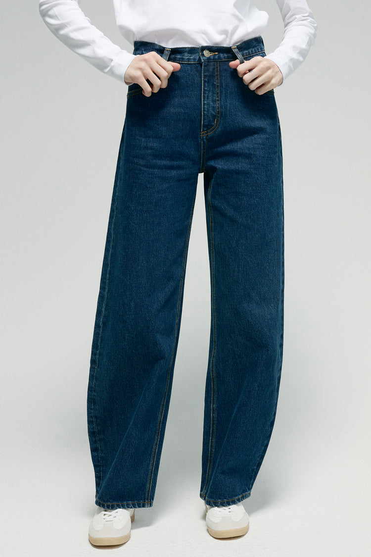 Slope Curve Jeans HJ039 - JUSTLUXURY