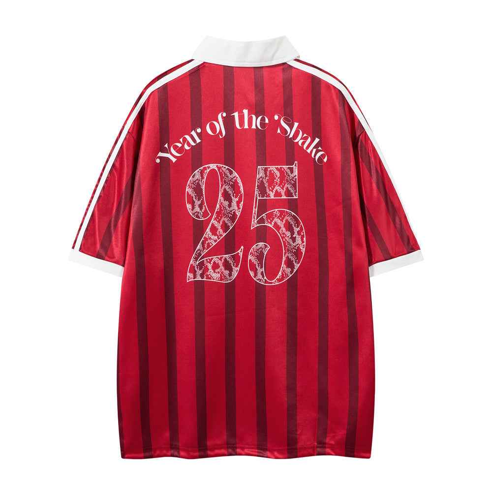 Retro Striped | Oversized Jersey