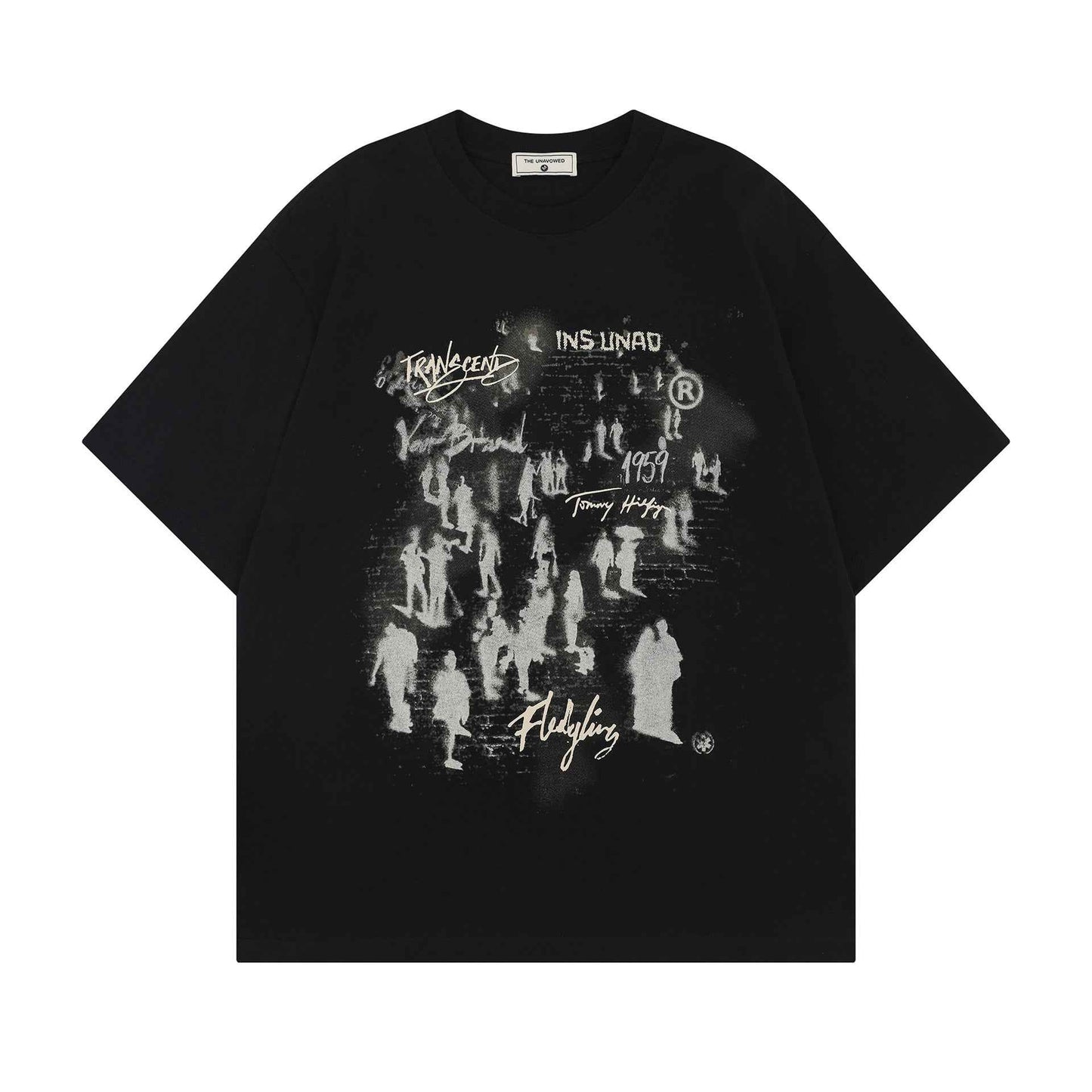 Crowd Print | Graffiti T-Shirt