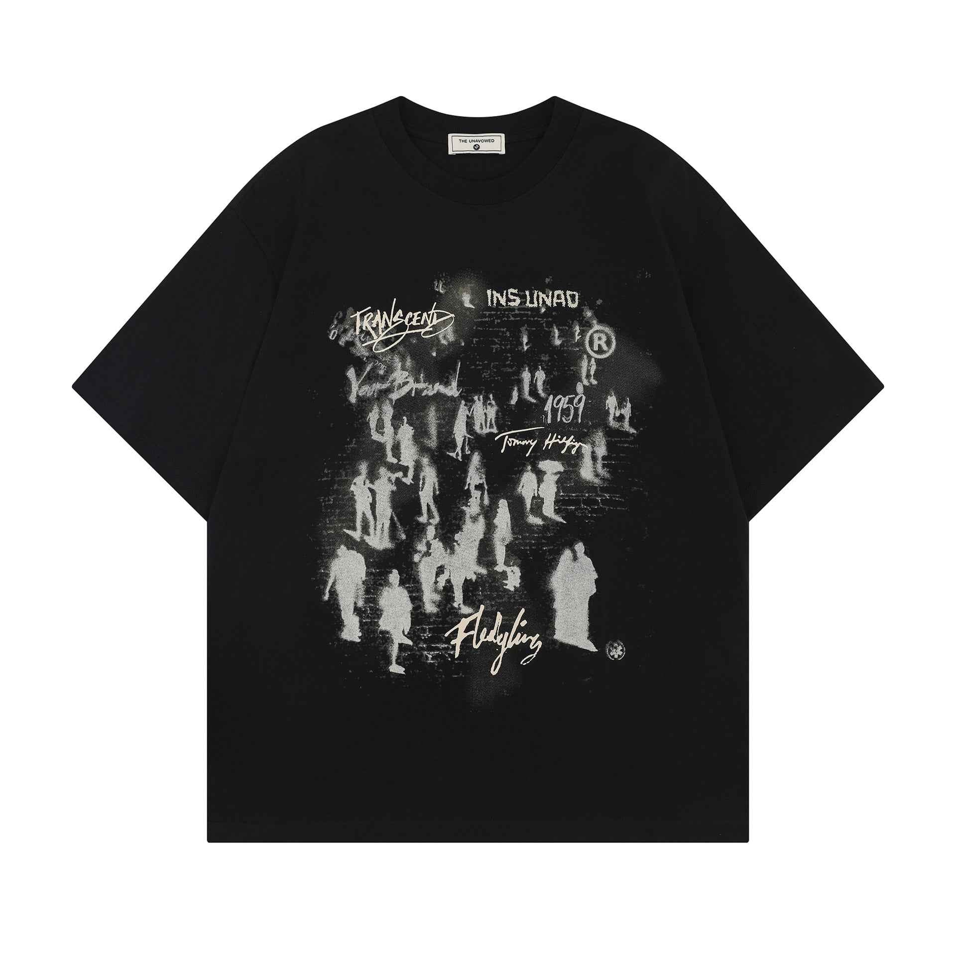 Crowd Print | Graffiti T-Shirt