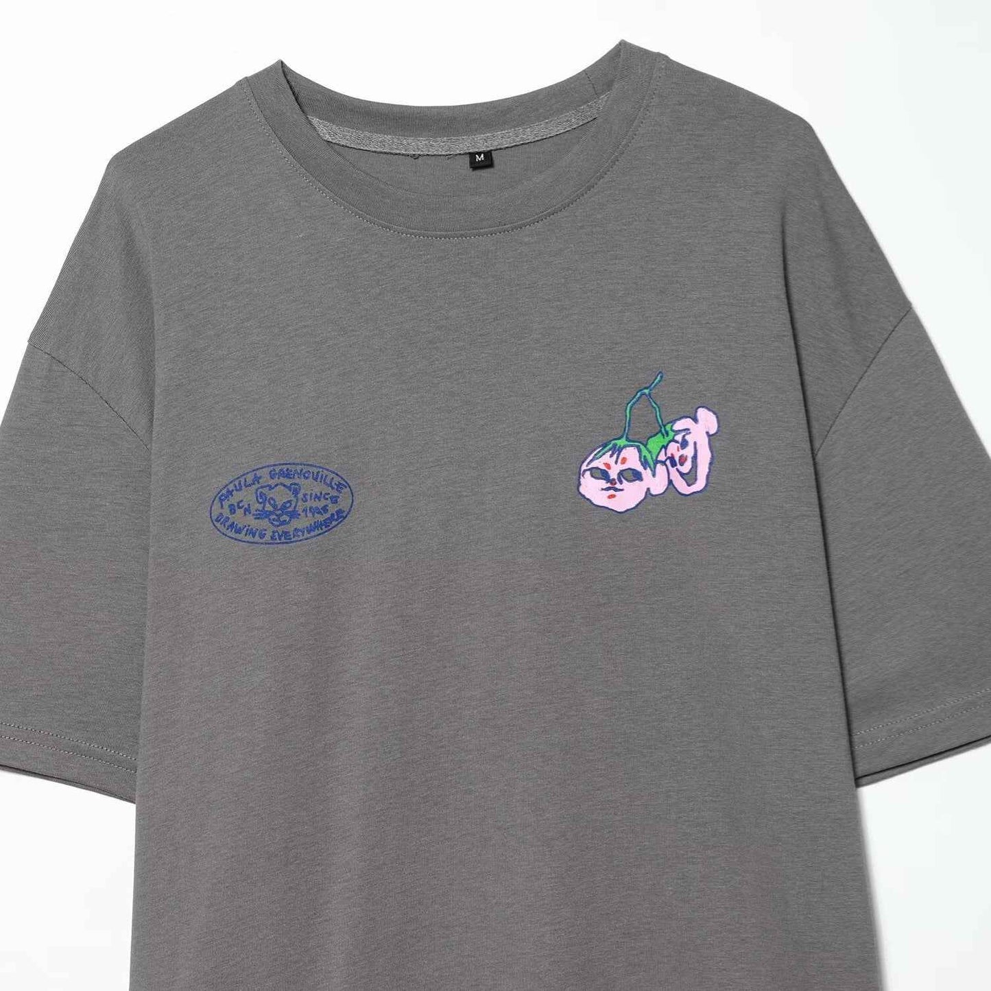 Printed Water Washed T-shirt