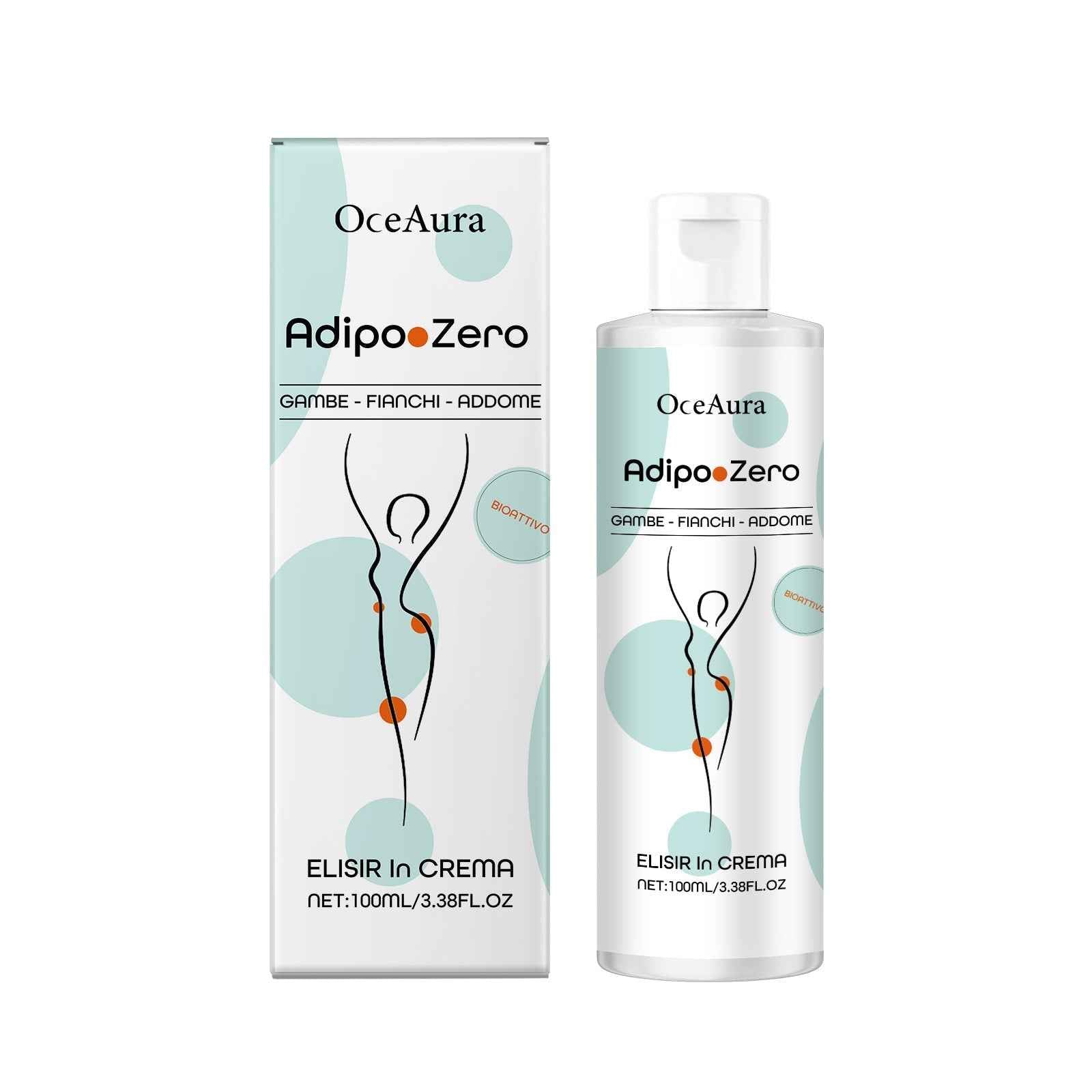 OceAura Body Care Cream Gentle Moisturizing Light Treatment All Over The Skin Nourishing Firming Massage Cream