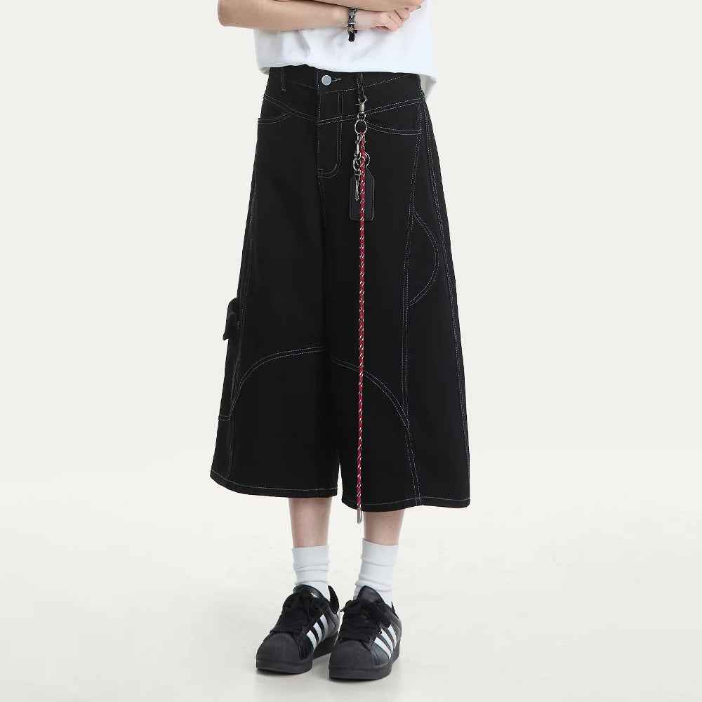 Welt-Embellished | Demin Shorts