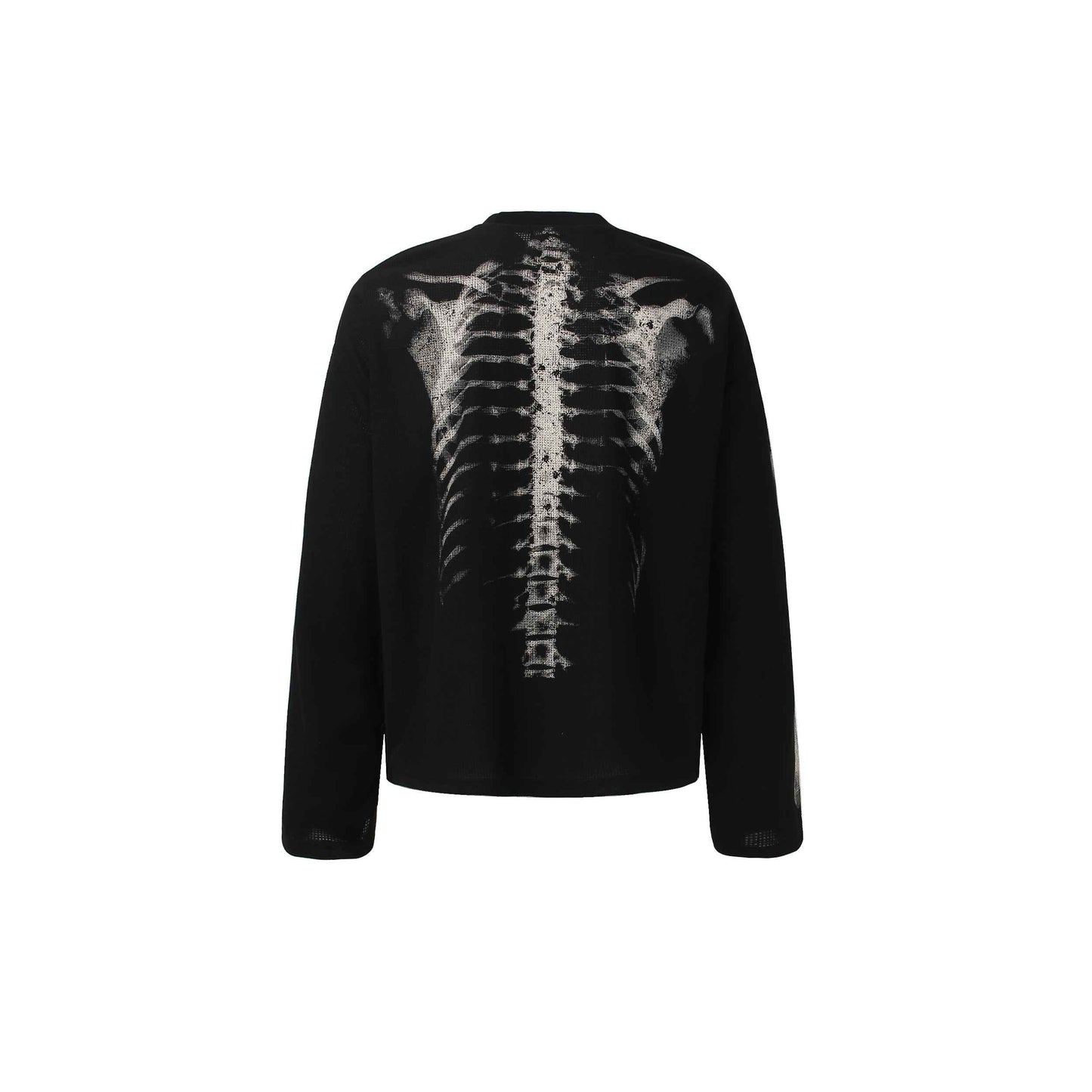 X-Ray Skeleton | Waffle Long Sleeve T-Shirt