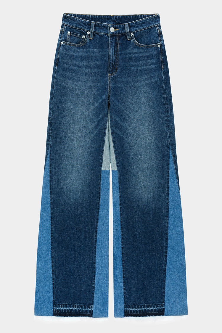 Shadow Split Wideleg Jeans HJ056 - JUSTLUXURY