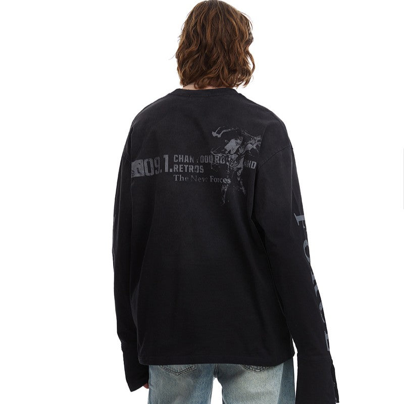 09 | Distressed Long Sleeve T-Shirt