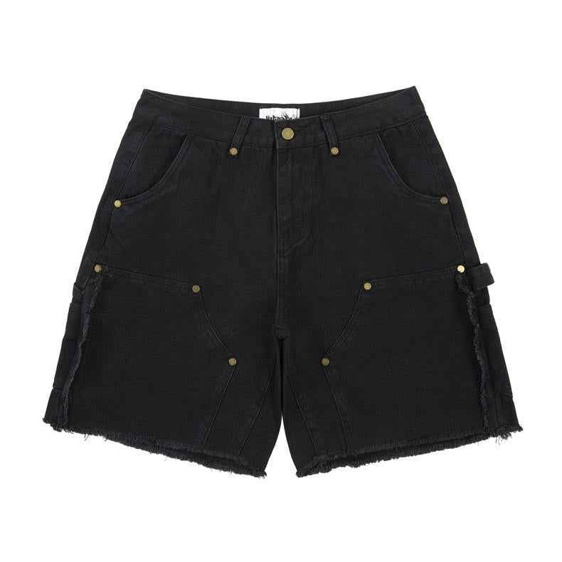 Utility Pocket | Denim Shorts