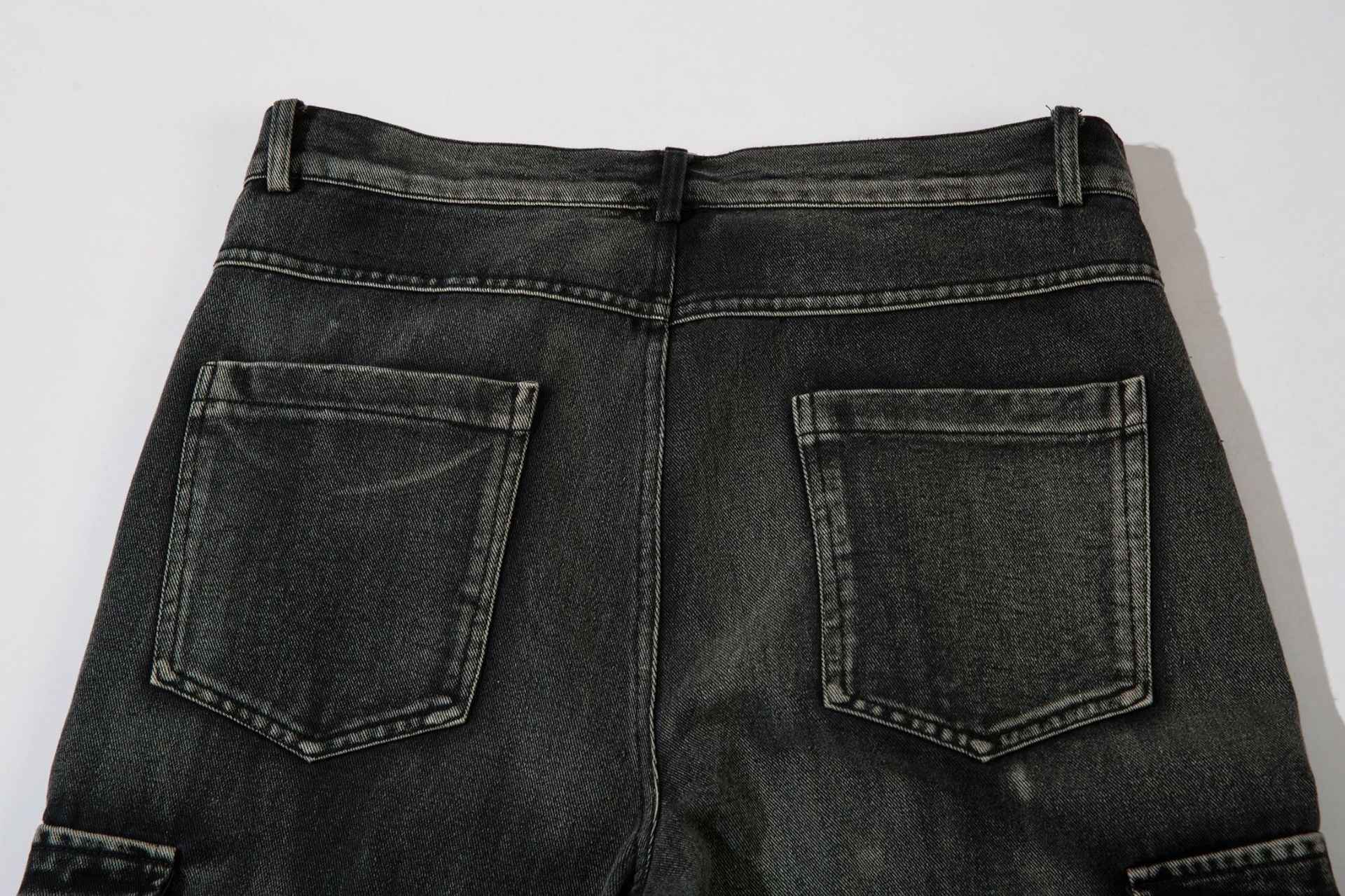 Barbed Wire Print | Baggy Jeans