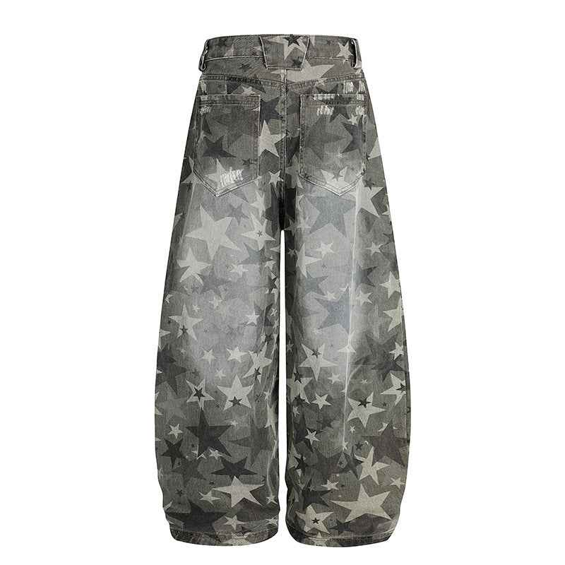 Camouflage | Machete RO Star Wide-Leg Jeans