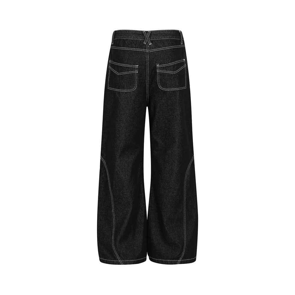 High Street Embroidery | Hip-Hop Jeans