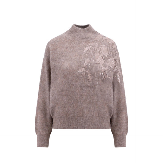 Brunello Cucinelli T-Neck Knit Women